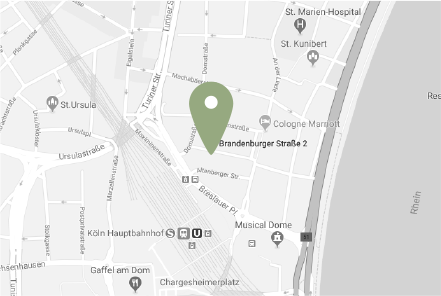 Anfahrtsbeschreibung zum Hotel Brandenburger Hof auf Google Maps öffnen